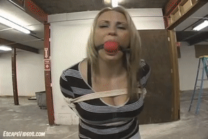www.escapevideos.com - Mellissa Ball Tape Gagged thumbnail